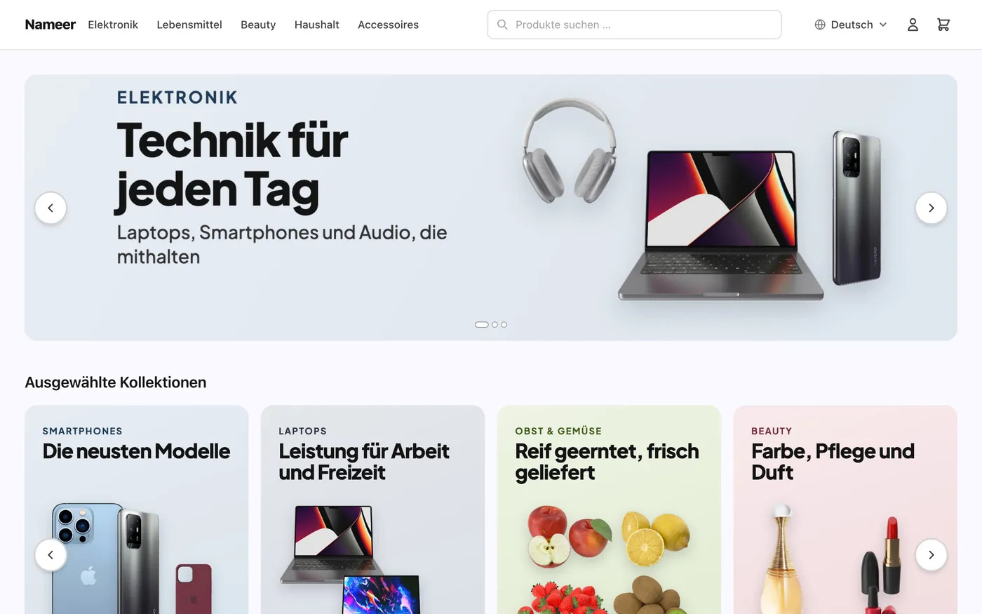 Ein Shop, der ab dem ersten Tag verkauft
